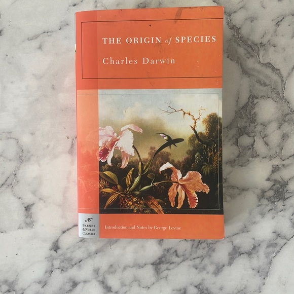 THE ORGIN OF SPECIES BY CHARLES DARWIN PAPERBACK - Picture 3 of 9